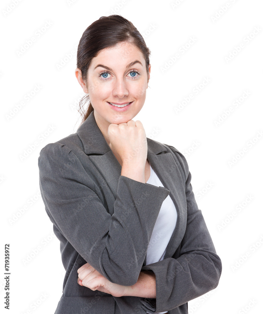 Caucasian businesswoman