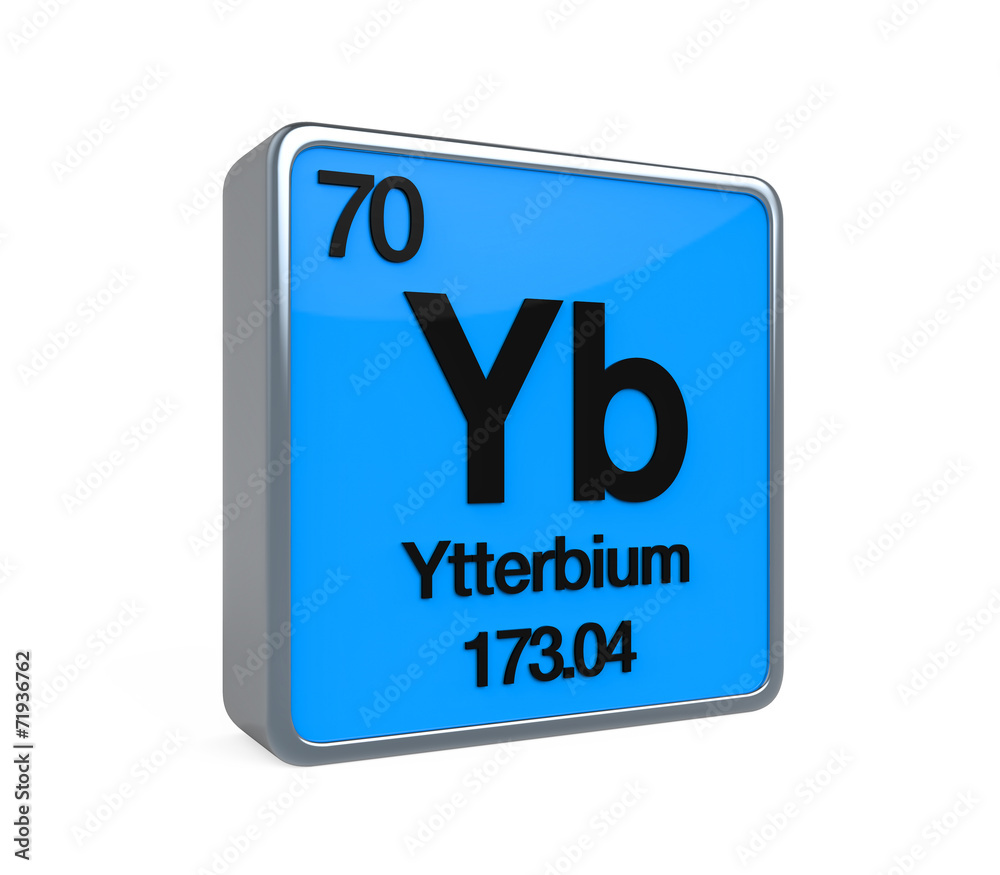 Ytterbium Element Periodic Table