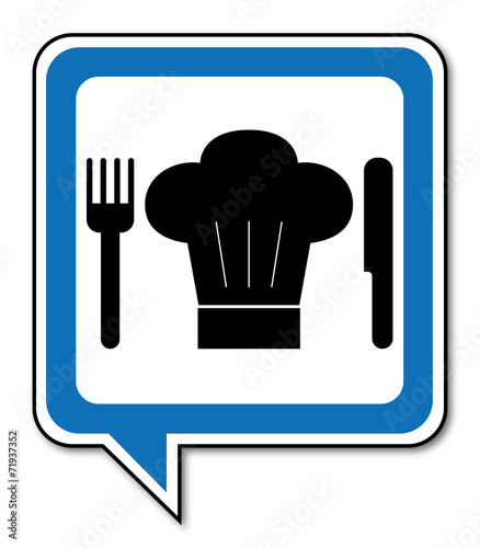 Logo restaurant.
