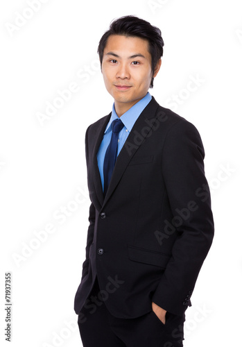 Asian businessman