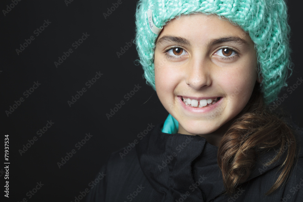 Winter coat and hat Winter coat and hat