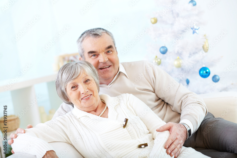Mature couple in casual