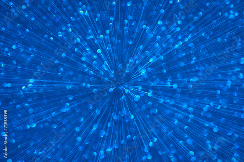 фотографія blue glitter explosion lights abstract background