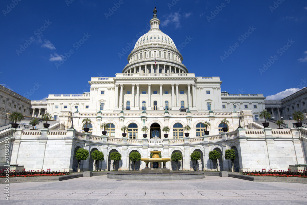 United States Capitol Building Government in Washington