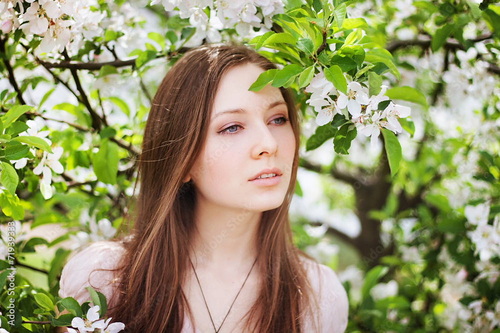 Beautiful woman outdoors Beautiful woman outdoors