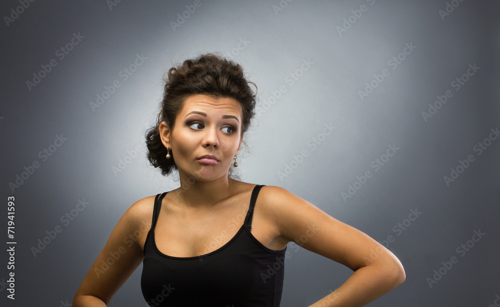 young emotion woman young emotion woman