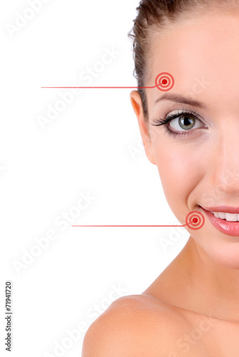 Female beauty concept. Perf...