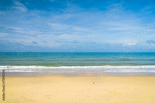 On a Beach White Sand