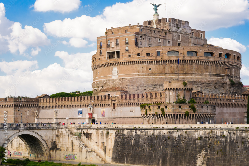 Castle Sant Angelo in Roma. Italy