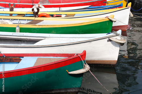 canoe imbarcazioni lago di garda photo