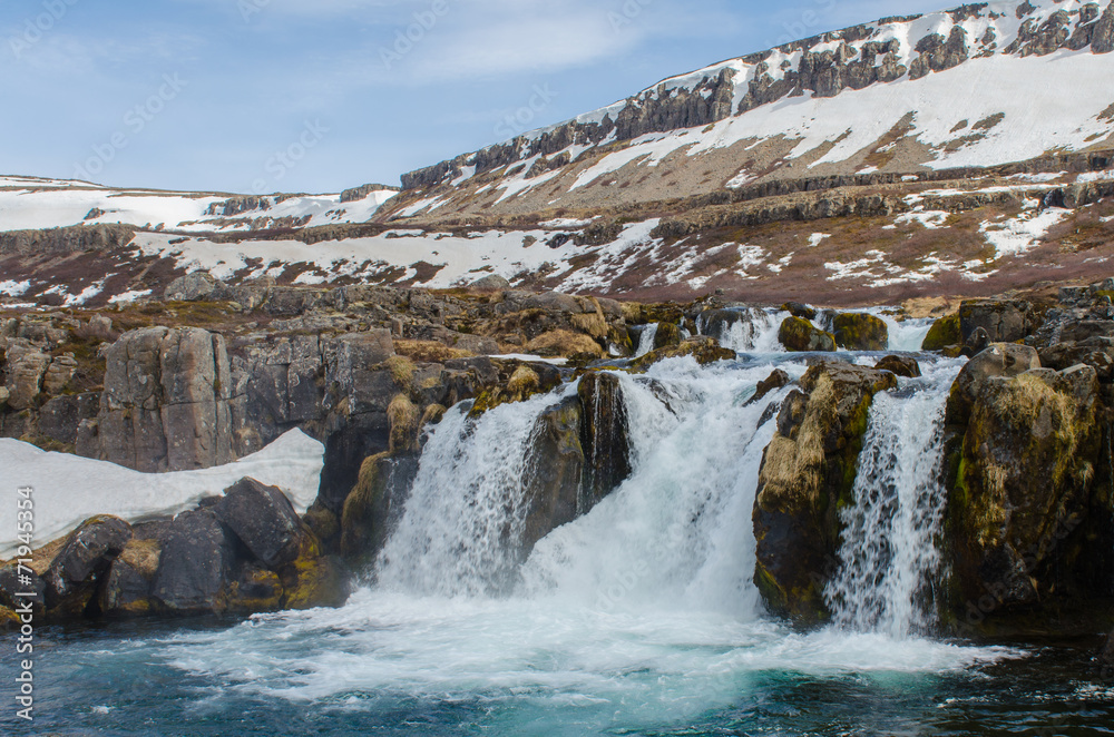 Obraz premium Dynjandi waterfall Iceland