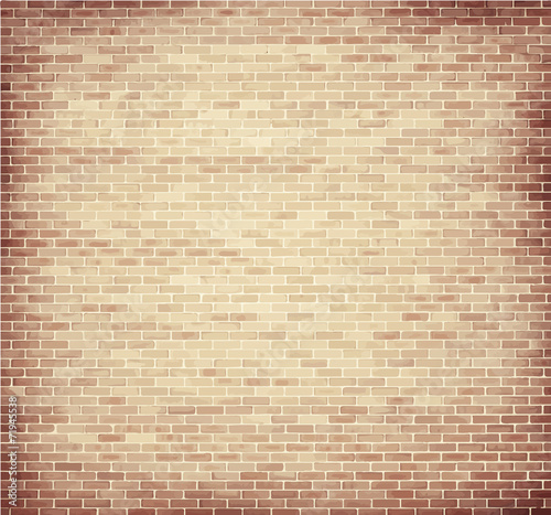 Light brown brick wall texture