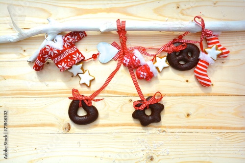 Weihnachskarte - Lebkuchen