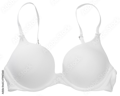 White bra isolated