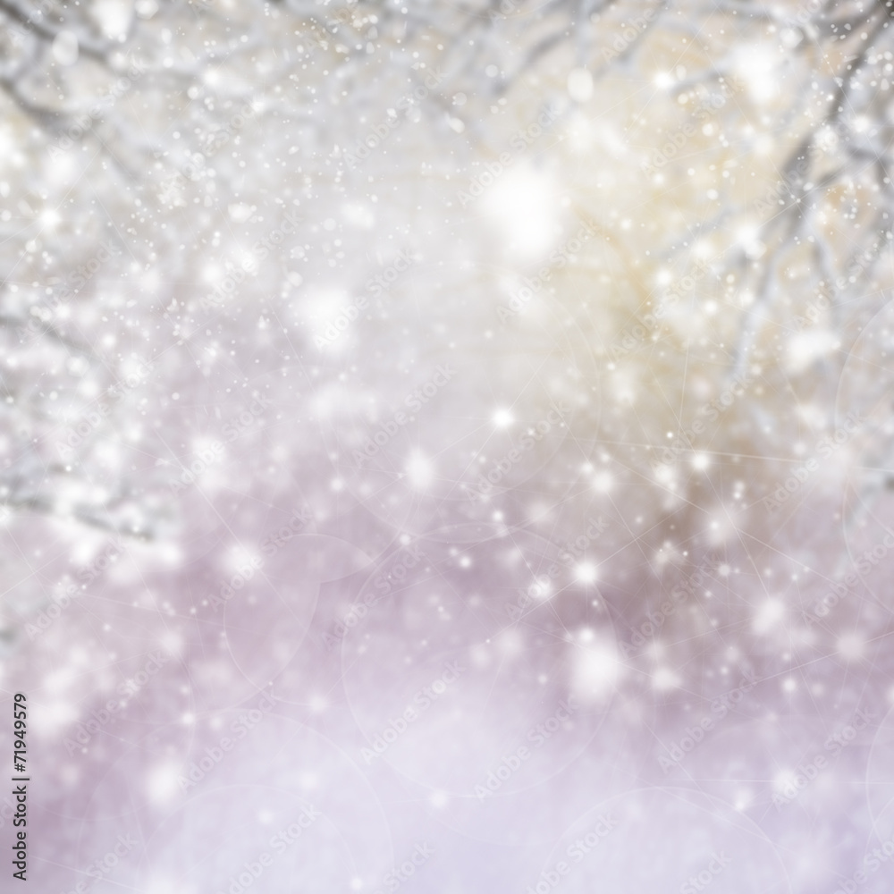 christmas background with fir tree and gleaming background christmas background with fir tree and gleaming background