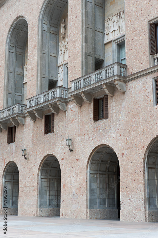 Obraz premium Abbey of Santa Maria de Montserrat