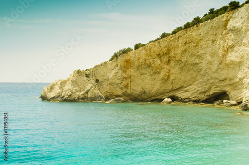 Rocky mediterranean coast