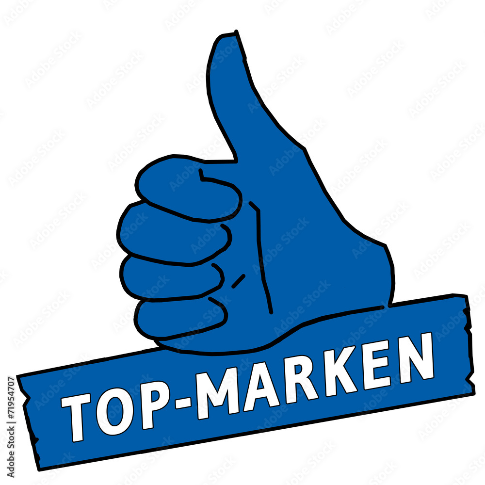 tus67 ThumbUpSign tus-v11 Daumen hoch - Top-Marken - blau g2167 tus67 ThumbUpSign tus-v11 Daumen hoch - Top-Marken - blau g2167