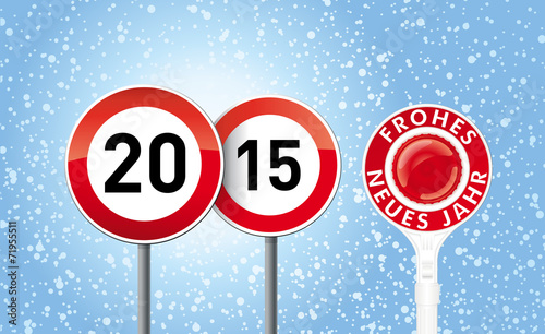 Neujahrskarte 2015