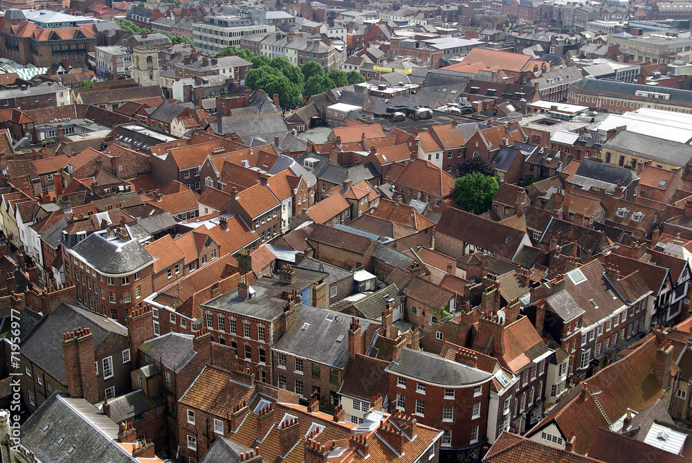 York (England) from above