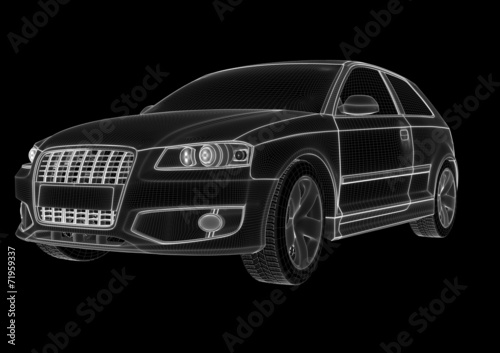 car lines rendering
