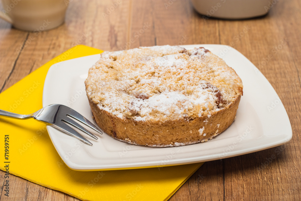 Tasty apple pie - cake