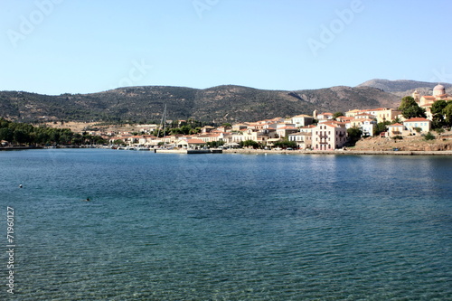 Fototapeta Naklejka Na Ścianę i Meble -  galaxidi town next to the Mediterranean sea in greece	