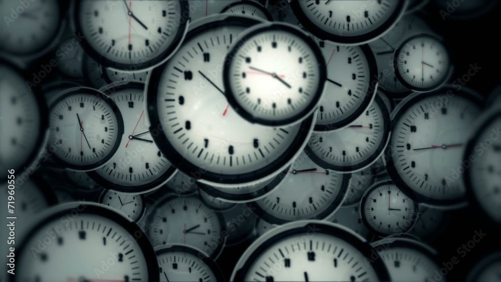 Many Clocks Timelapse