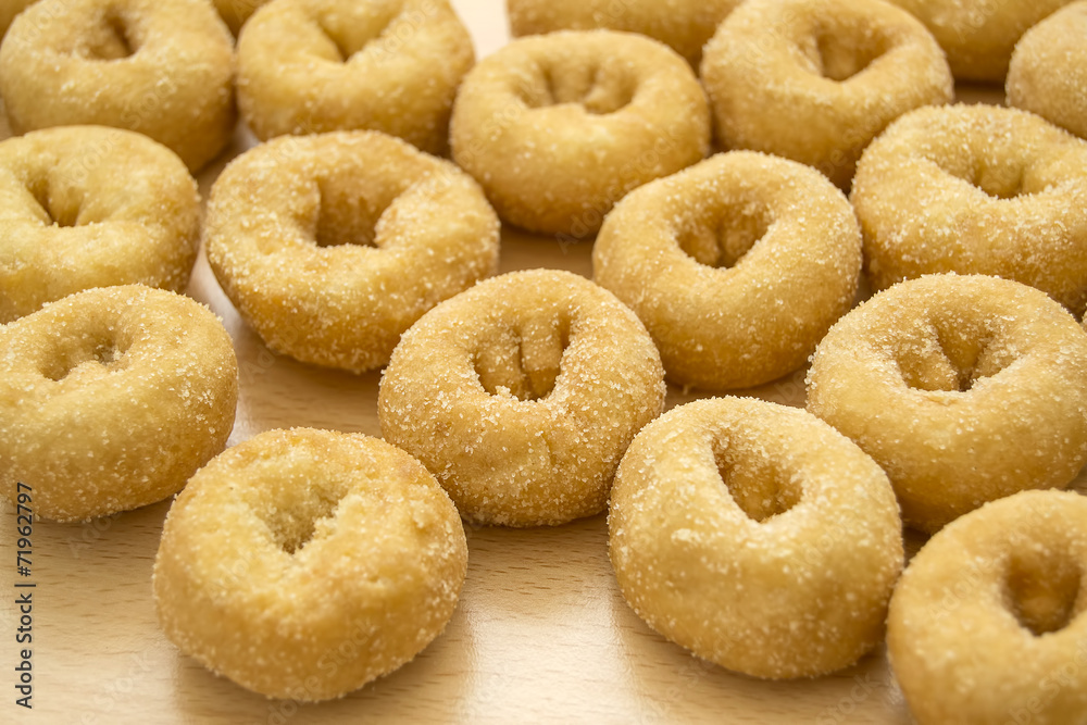 Sugar doughnuts Sugar doughnuts