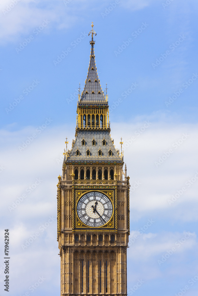 Big Ben, London, England - obrazy, fototapety, plakaty 
