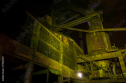 Industry for manufacturing of pig-iron, Ostrava, Czech Republic photo