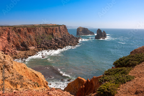 Portugal, ocean cliffs
