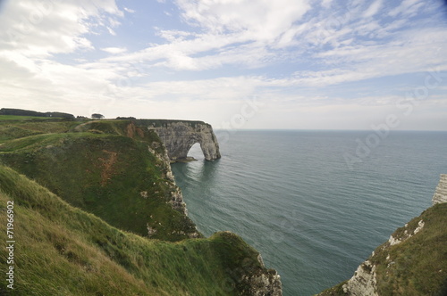 Natural Arch in Normandy, France