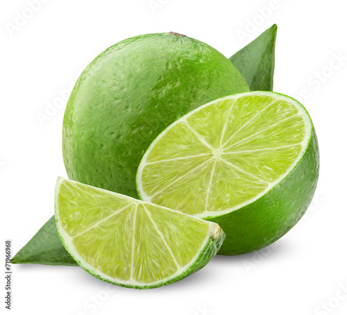Lime with half