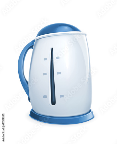 Electric kettle, vector icon