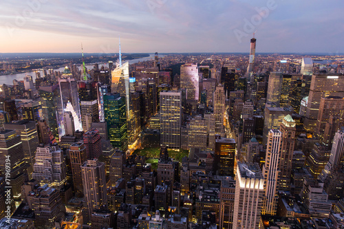 new york city at night