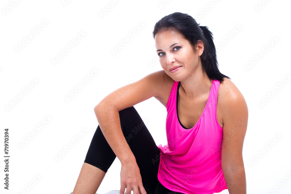 Mulher a Fazer Exercício Mulher a Fazer Exercício