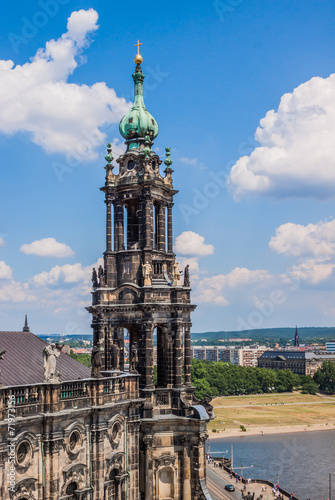 panorama of Dresden, Germany