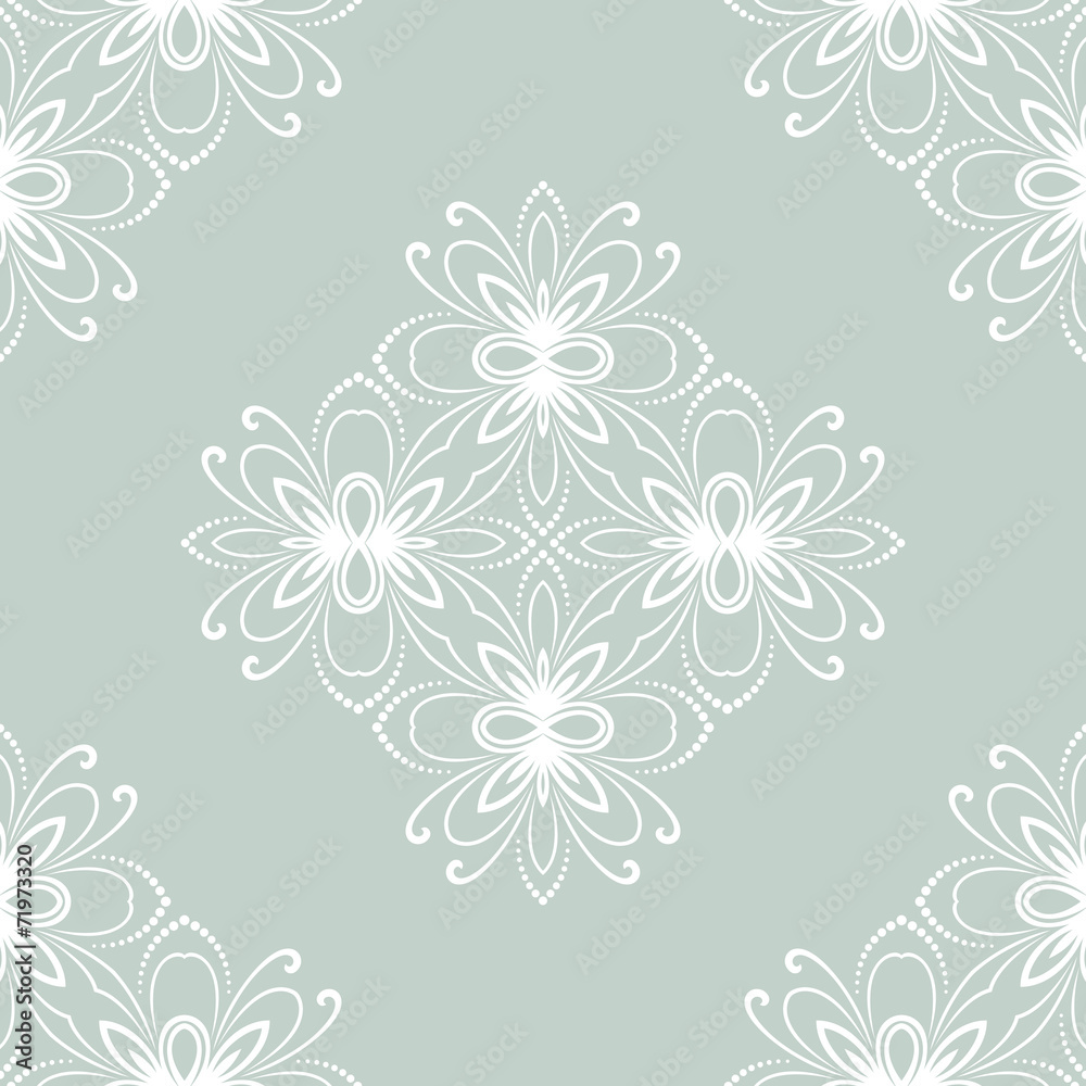 Orient Seamless  Pattern. Abstract Background