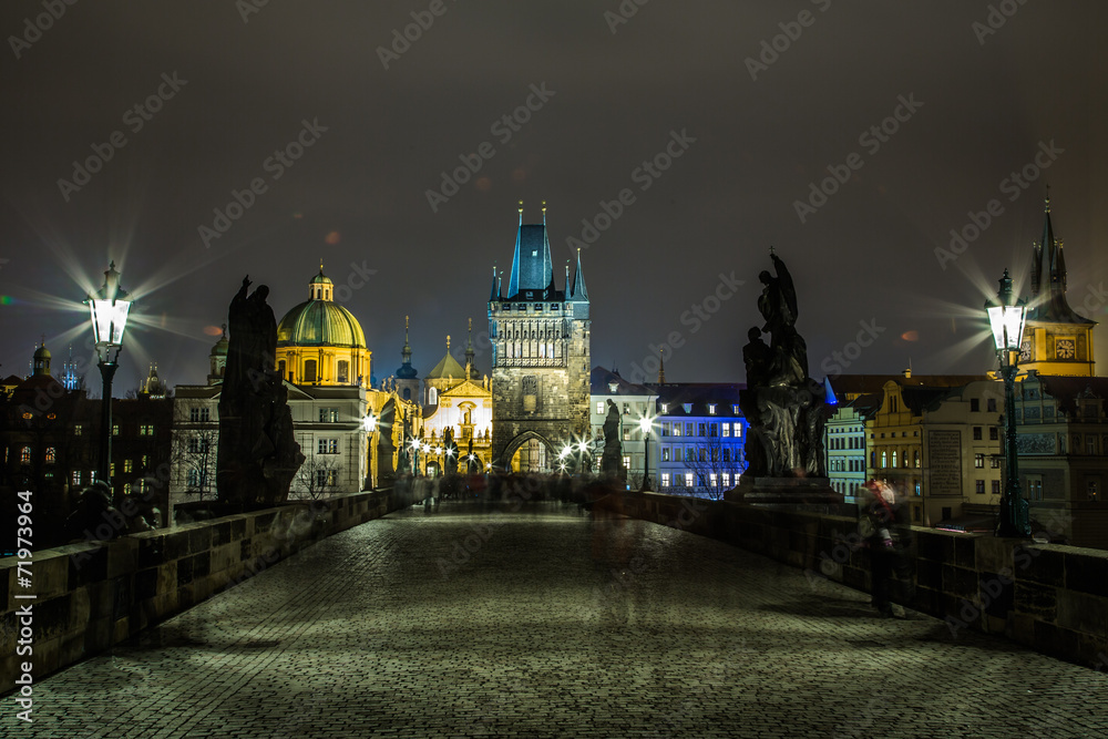Obraz premium Karlov or charles bridge in Prague