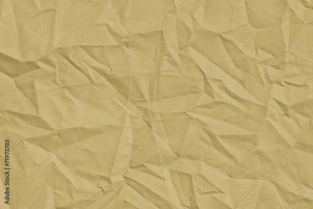 Obraz premium light yellow crumpled fabric for background