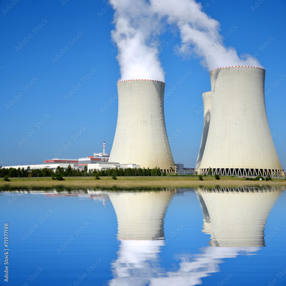 Nuclear power plant Temelin in Czech Republic