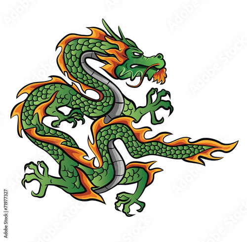 Dragon Vector Illustration