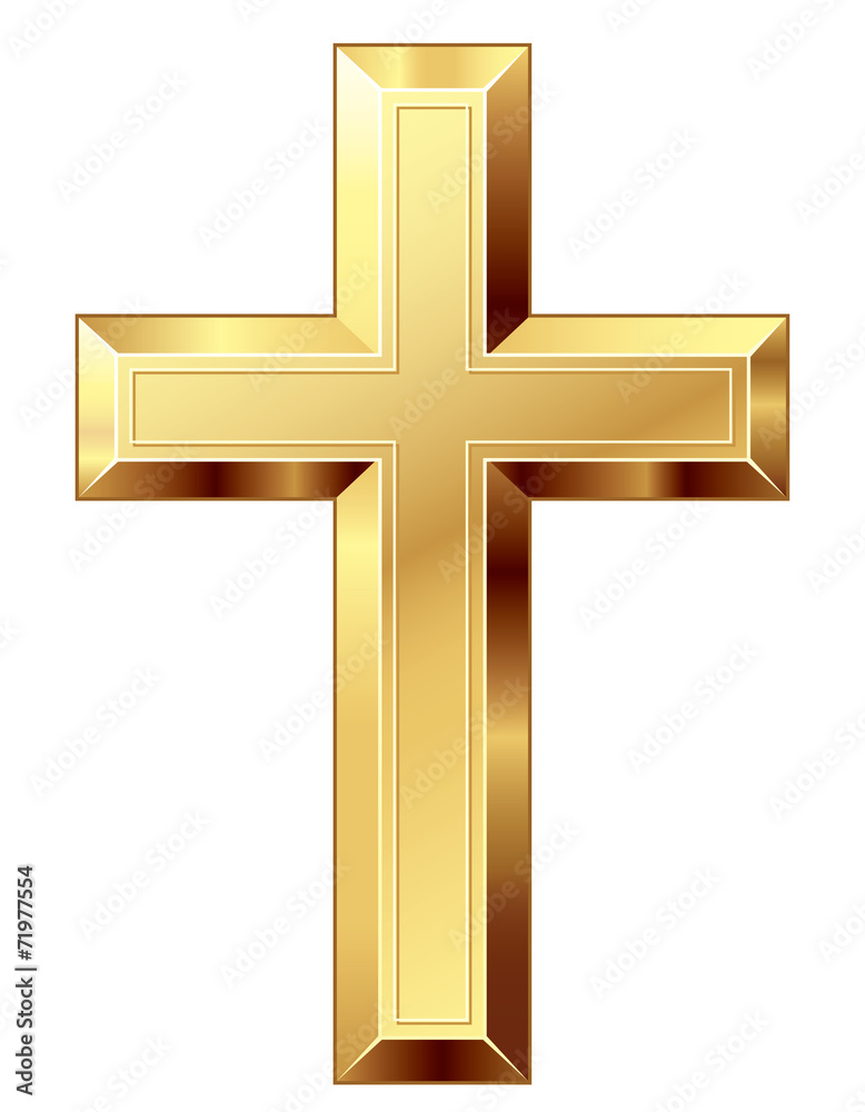 Gold cross