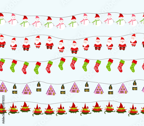 seamless christmas background