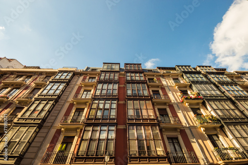 old buildings in Bilbao