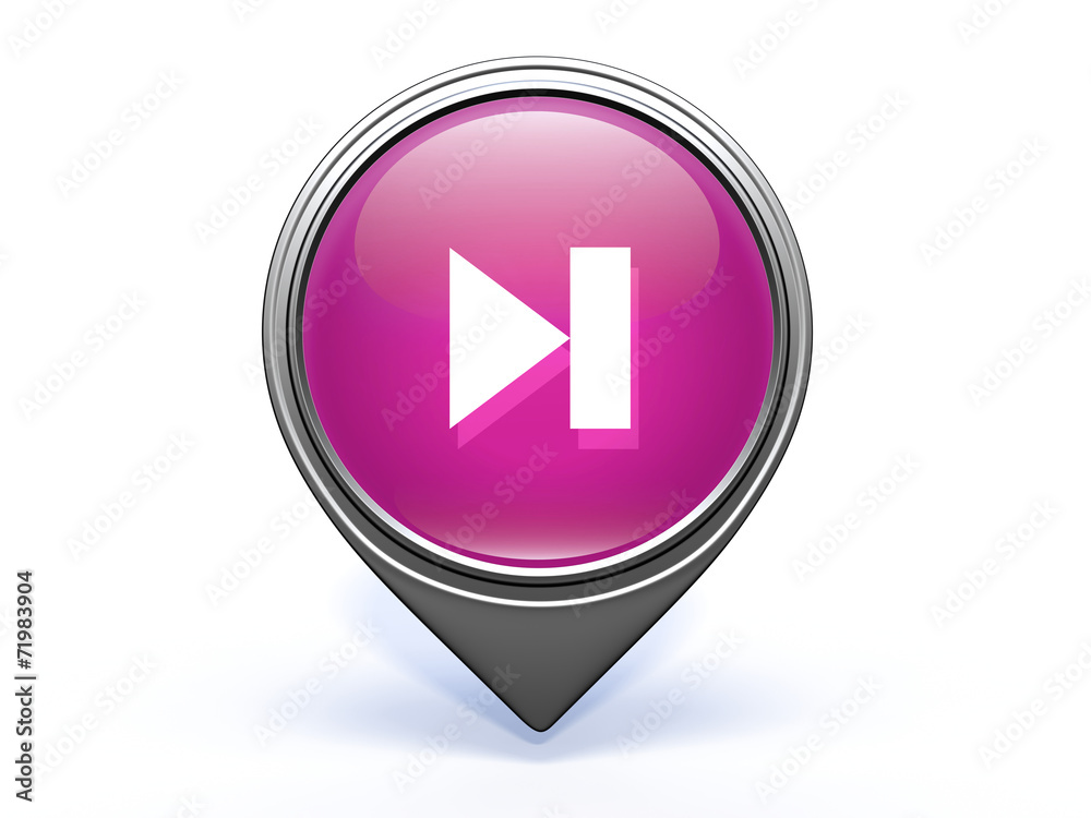 next pointer icon on white background next pointer icon on white background