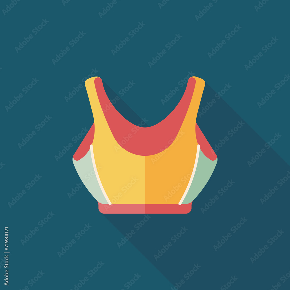 swimming suit flat icon with long shadow,eps10 swimming suit flat icon with long shadow,eps10