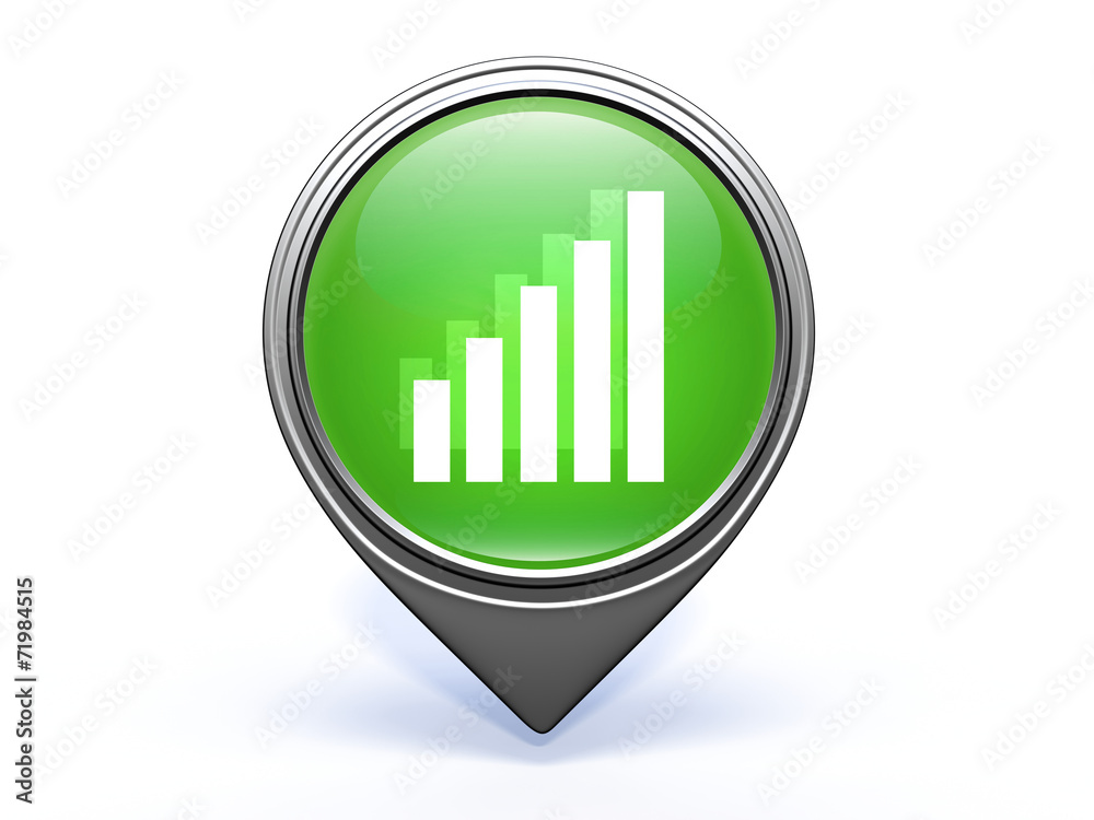 signal pointer icon on white background signal pointer icon on white background