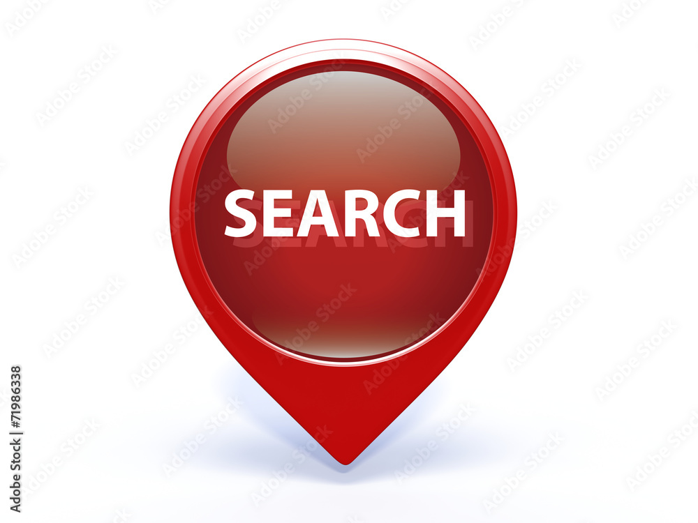 search pointer icon on white background search pointer icon on white background